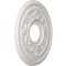 Ekena Millwork Baltimore PVC Medallion (Canopies up to 5 1/4"), 13"OD x 3 1/2"ID x 3/4"P, Satin Blossom White CMP13BAGBW - alternate 4
